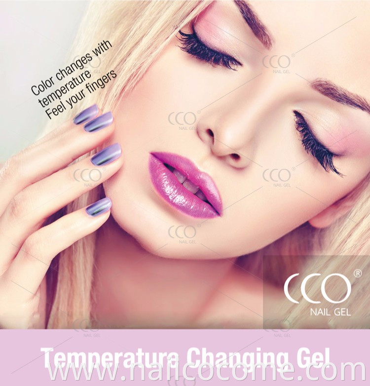 CCO Temperature Change 24 Colors UV Gel Nail Polish With Competitive Price
